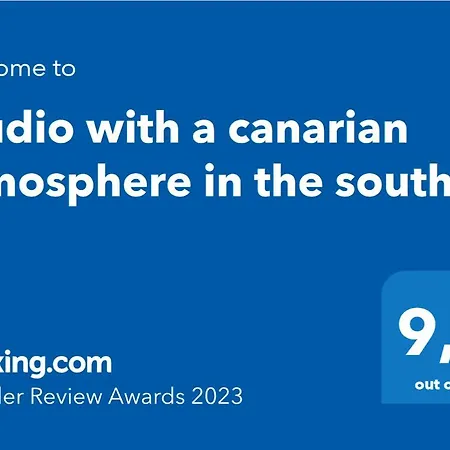 With A Canarian Atmosphere In The South Apartamento Costa del Silencio